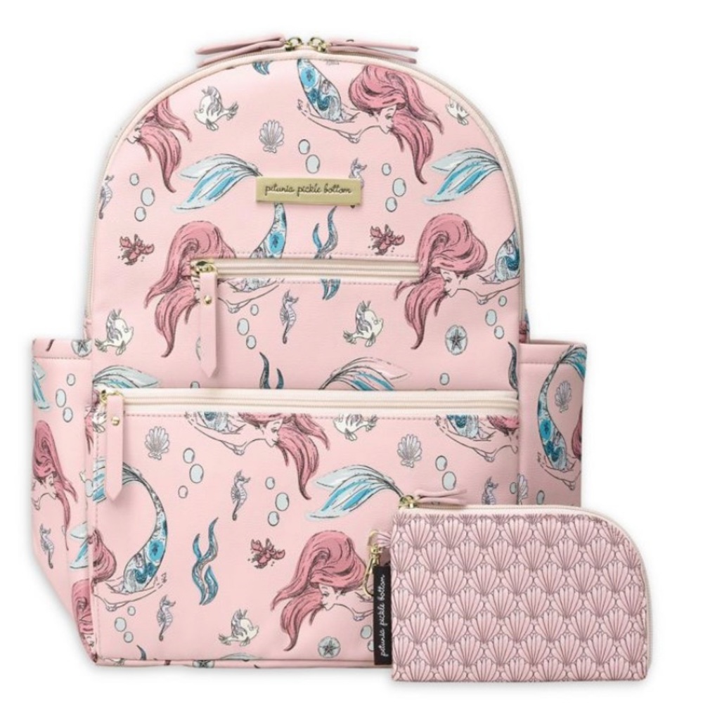 Petunia Pickle Bottom Little Mermaid backpack